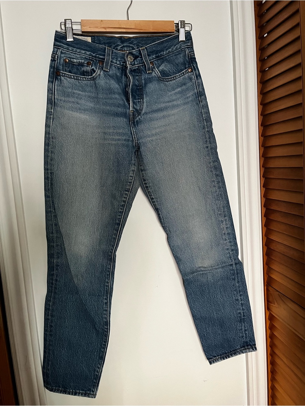 Levi’s Wedgie Blue Denim Jeans - Slim Fit